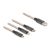 Delock 3 in 1 - Charge-only cable - USB male to Micro-USB | 88158