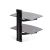 StarTech.com Dual Floating Wall-Mounted AV  | 2B-WALL-MOUNT-SHELF