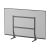 Neomounts DS45-430BL18 - Stand - fixed - for TV - steel - black -