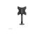 Neomounts DS42-430BL12 - Stand - bolt-down - for TV - steel - bla