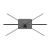 Neomounts DS45-430BL12 - Stand - for TV - steel - black - screen