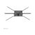 Neomounts DS45-430BL14 - Stand - for TV - steel - black - screen