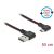 DeLOCK Easy - USB cable - USB (M) 90° angled, reversible  | 85270