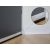 DeLOCK Brush strip 40 mm with aluminium profile straight  | 66651