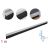 DeLOCK Brush strip 40 mm with aluminium profile straight  | 66651
