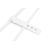 Digitus USB-C silicone connection cable, 2m, wh | AK-300340-020-W