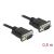 DeLOCK - Serial cable - DB-9 (M) to DB-9 (M) - 50 cm - th | 86612