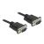 DeLOCK - Serial cable - DB-9 (M) to DB-9 (M) - 50 cm - th | 86612
