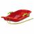JAMARA Snow Play Bob Karol 80cm red with Brake 460364