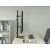 Equip 17"-32" Dual Vertical Monitor Tabletop Stand, 9 kg | 650128