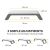 Fellowes Computer Monitor Stand with 3 Height Adjustm | 100016997