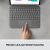 Logitech Combo Touch - Keyboard and folio case - wit | 920-010144