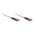Intellinet Fiber Optic Patch Cable, OM1, ST/ST, 1m, Oran | 515757