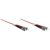 Intellinet Fiber Optic Patch Cable, OM1, ST/ST, 1m, Oran | 515757