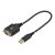 StarTech.com 1ft/30cm USB to Null Modem Seri | 1P1FFCN-USB-SERIAL