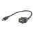 Gembird - Data adapter - USB Type B female to mi | A-OTG-AFBM-002