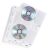 Durable - CD binder page - capacity 4 CD/DVD - transpare | 522219