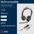 headset - on-ear - wired - USB-C, 3.5 mm jack - black - | 93S88AA