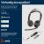 headset - on-ear - wired - USB-C, 3.5 mm jack - black - | 93S88AA