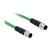 Delock - Network cable - 4 pin M12 (M) to 4 pin M12 (M) - | 85920