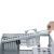 Chieftec UNC-410S-B-U3-OP - Rack-mountable 4U - ATX - no power su