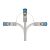 Alcasa 8060-SF050 / 5 m / Cat6a / S/FTP (S-STP) / RJ-45 / RJ-45