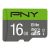 PNY Elite - Flash memory card (microSDHC to S | P-SDU16GU185GW-GE
