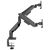 LC-Power LC-EQ-A34B-D / Clamp / 40 kg / 43.2 cm (17") / 86.4 cm (