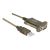 Delock Adapter USB 2.0 Type-A &gt 1 x Serial DB9 RS-232 - | 64073
