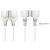 Alcasa P0102-W030 / 3 m / Power plug type E+F / Power plug type F