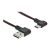 Delock Easy - USB cable - USB (M) left/right angled, reve | 85279
