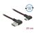 Delock Easy - USB cable - USB (M) left/right angled, reve | 85279