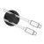 Delock - Cable holder - desk mountable, surface mountable | 18344