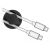 Delock - Cable holder - desk mountable, surface mountable | 18344