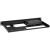 Rackmount.IT RM-OM-T1 / Mounting bracket / Black / 1U