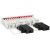 Rackmount.IT RM-FR-T22, Mounting bracket, White, 2U, RoHS, Nether