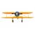 Amewi Motorized Airplane AMXflight Beech D17s Yellow 3D 6G RTF