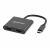 Manhattan USBC PD auf DualHDMIMonitorAdapter 4K 60Hz 154321