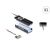 Delock - Solid state drive heatsink - SATA - black | 18451