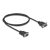 DeLOCK Serial Cable RS-232 D-Sub9 male to male with narro | 88000