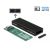 Delock - Storage enclosure - M.2 - M.2 NVMe Card / SATA 6 | 42004