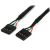StarTech.com 5 Pin USB 2.0 Header - 12 in USB IDC  | USBINT5PIN12