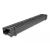 Delock - Rack cable management panel - 3 openings - black | 67022