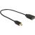 DeLOCK - HDMI adapter - HDMI (F) to micro HDMI (M) - 20 c | 65687