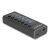 Delock 7 Port USB Hub with 4 Ports  64326