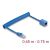 Delock RJ45 Coiled Cable plug to jack Cat.6 UTP 90364
