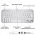 Logitech MX Keys Mini for Mac - Keyboard - backlit - | 920-010520