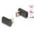 Delock - USB adapter - 24 pin USB-C (M) angled to 24 pin  | 60246