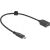 Delock - USB cable - 24 pin USB-C (M) to USB (F) - 25 cm  | 60567