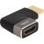 Delock - High Speed - HDMI adapter with Ethernet - HDMI m | 60082